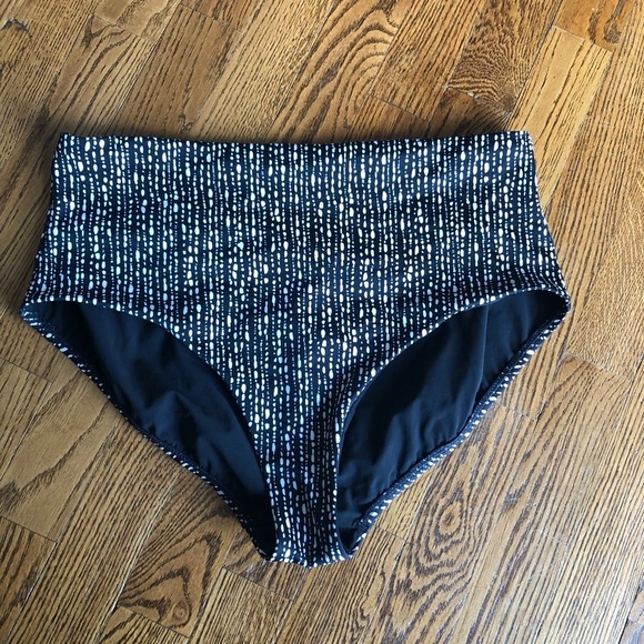 Athleta black rice pearls high waist bottoms - Picture 1 of 4